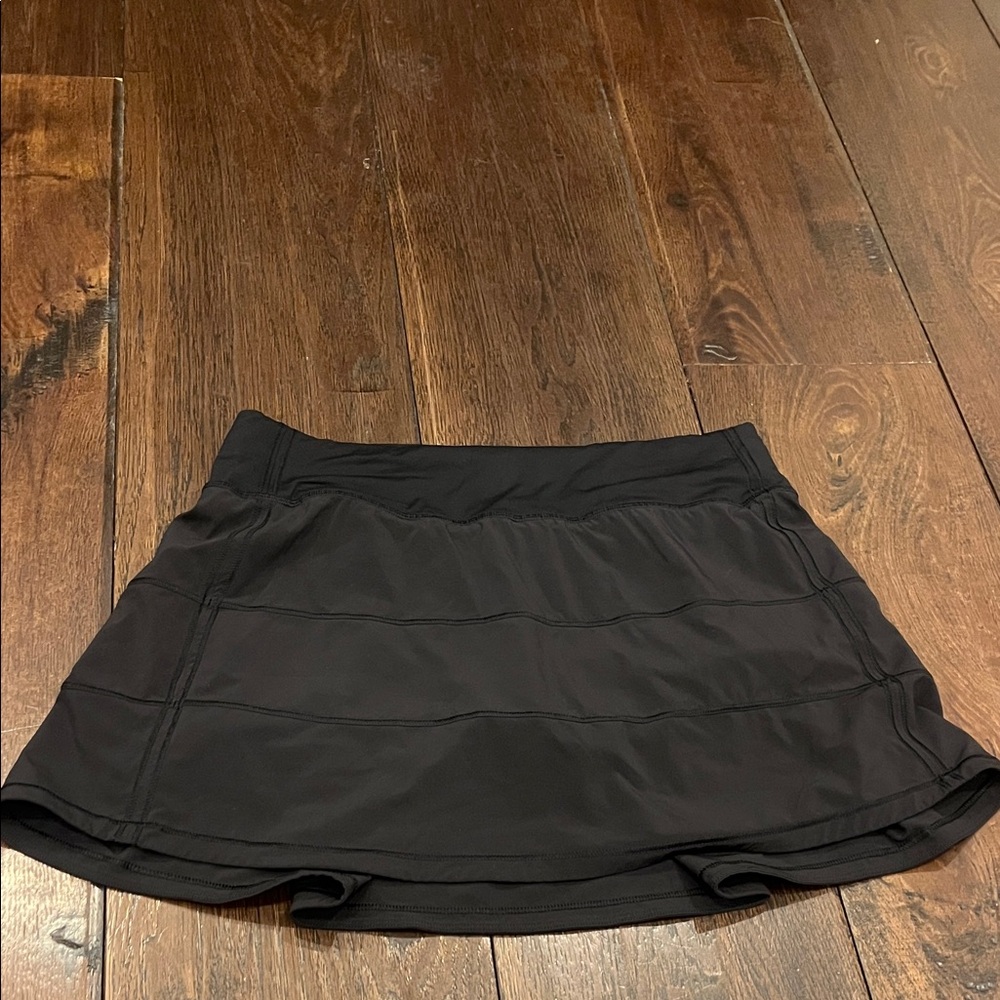lululemon athletica Black Mini Skirt